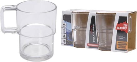 Redcliff Campingservies thee-/koffiemok 2 stuks
