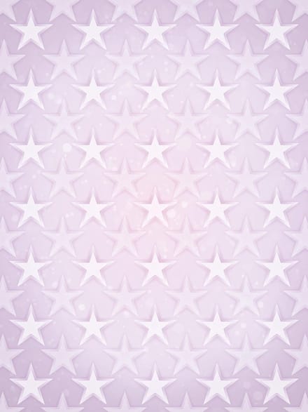 Stars Pattern Purple Photo Wallcovering