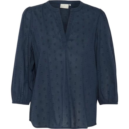 Kaffe Dames Blouse Blauw KAjollia