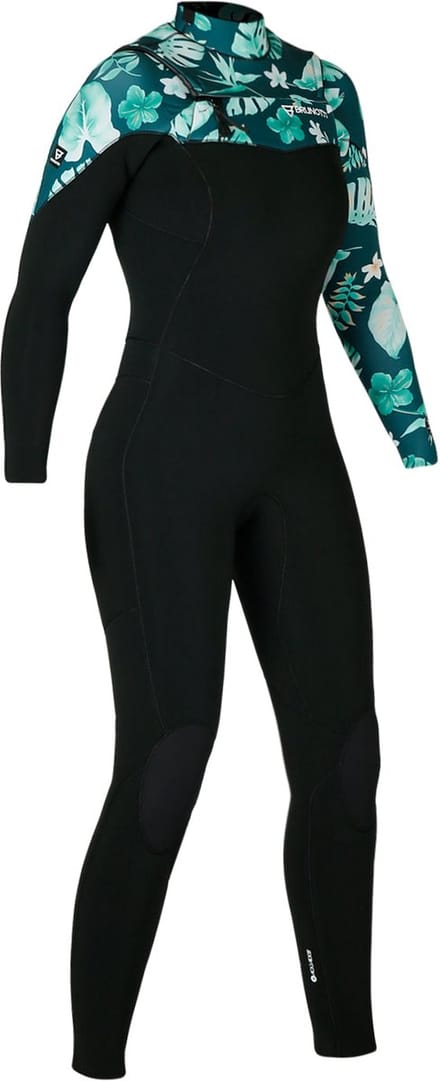 Brunotti - Glow Wetsuit Dames - Fullsuit 5/4mm - Zwart - S