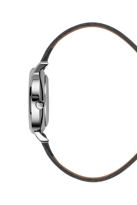 ORPHELIA OR11900 - Horloge - Leer - Grijs - 28 mm