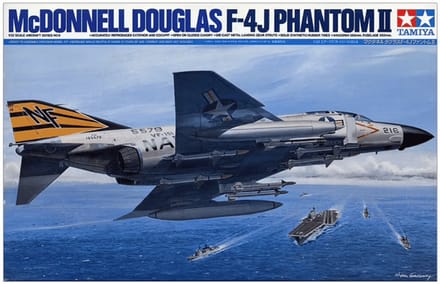Tamiya Modelbouwpakket Militaire voertuigen - 60306 McDonnell Douglas F-4J Phantom II Plane Plastic - 1:32 - Modelbouw