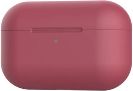 DW4Trading Siliconen Case Hoes Bordeaux Rood - Geschikt voor Apple Airpods Pro