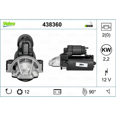 Starter VALEO 438360