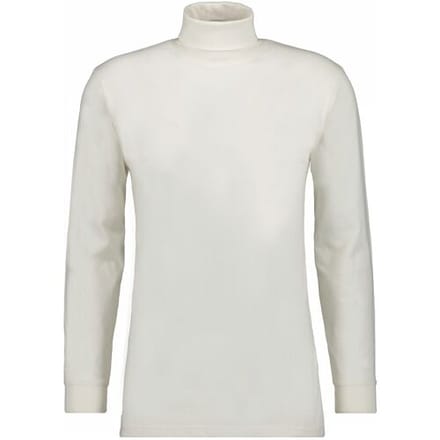 Ragman Long Sleeve Uni Col T-Shirt Single Jersey Ecru / male