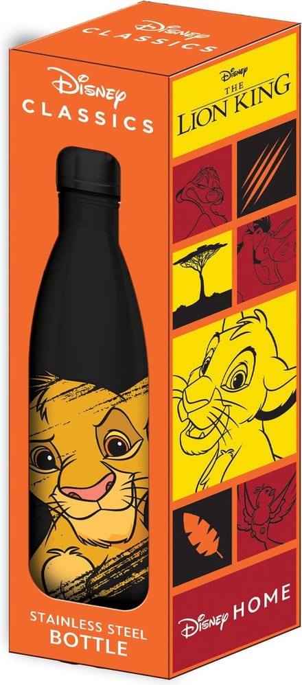 Disney - Simba Roestvrijstalen Waterfles - 500ml