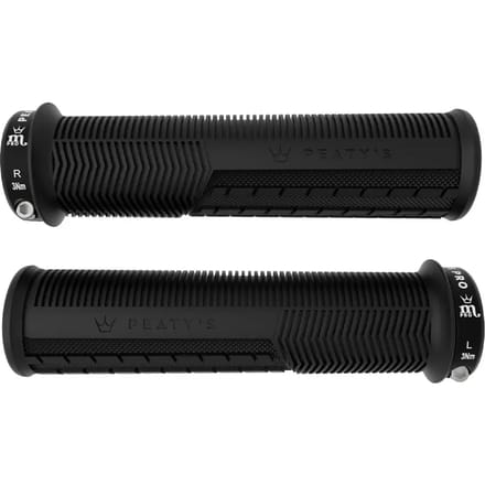 Peaty´s Monarch Pro Grip Mushroom Thin Handvatten Zwart 130 mm
