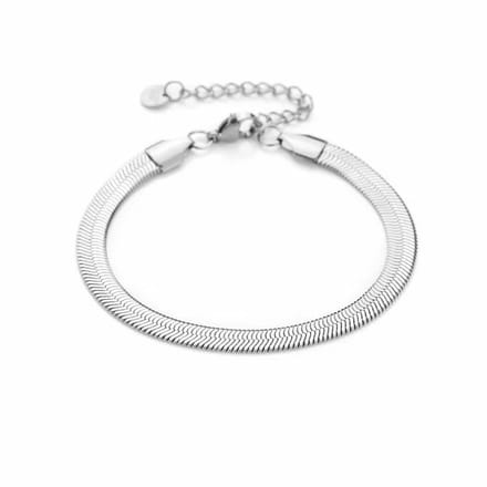 Michelle Bijoux Armband (sieraad) Glad Zilver