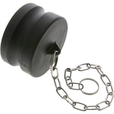 Camlock DN 75 (3'') Koppeling PolypropyleenPlug Type DP MIL-C-27487