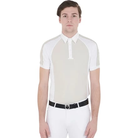 Slim fit wedstrijd polo Equestro