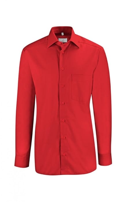 Greiff 6665 overhemd lange mouw | Maat 39/40 | Rood