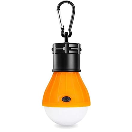 1PC Campinglamp Draagbare LED Campinglantaarn Kampeertentverlichting Lamp Kampeeruitrusting en oranje