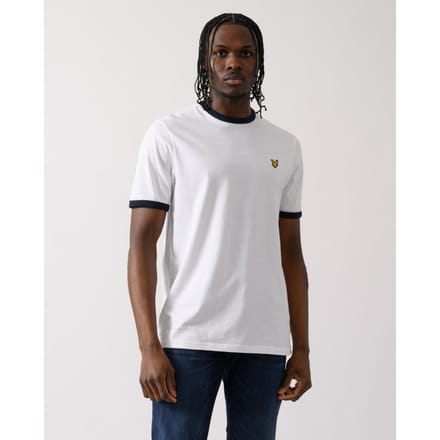 Lyle & Scott Ringer Shirt Heren - Maat M