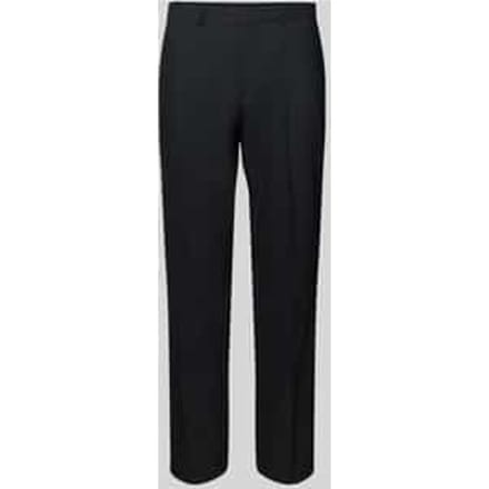 Slim fit pantalon met scheerwol, model 'Hesten'