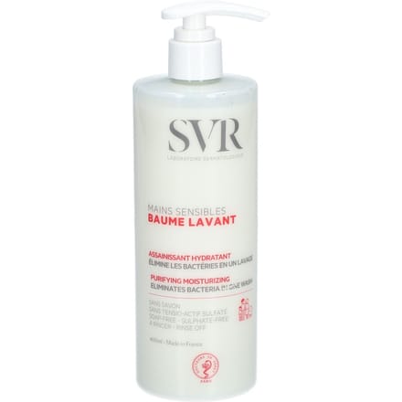 SVR Reinigende Balsem Gevoelige Handen 400ml