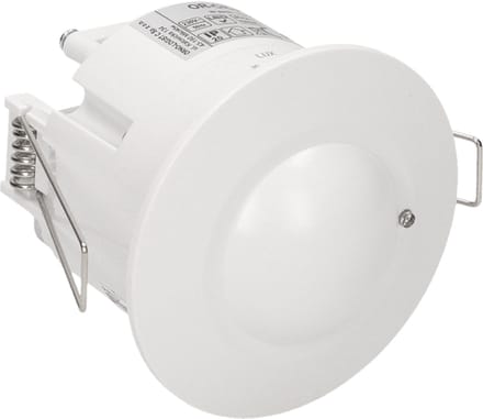 Microgolf Bewegingsmelder - LED ready - 360 ° Detectie - Plafond inbouw - Detectiebereik van 8 meter - IP20 - Wit