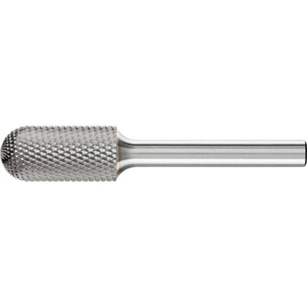 PFERD TOOLS 21105376 Freesstift Hardmetaal Wals Lengte 65 mm Afmeting, Ø 12 mm Werklengte 25 mm Schachtdiameter 6 mm 1 stuks