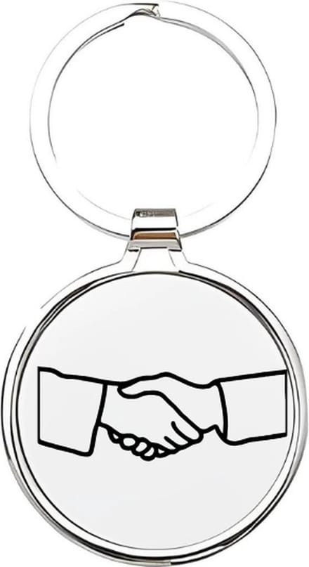 Akyol - makelaar Sleutelhanger - Makelaar - makelaars - makelaardij - werk - huizenmakelaar - huizenjacht - agent - bemiddelaar - 4 x 7,5 CM