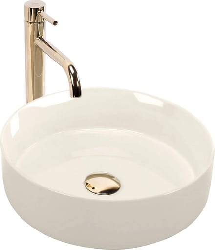 Waskom - Opzetwastafel Rond - Kleine Opbouw - Wastafel