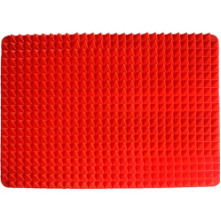 Siliconen bakmat, antiaanbaklaag, hittebestendige bakmat met afmetingen voor het uitrollen van deeg, ovenvoering, bakplaat rood