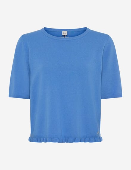 Brax Dames Trui  Style NINA blue heaven, blauw, maat 46