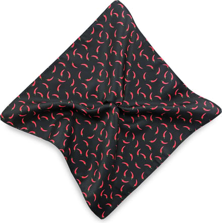 We Love Ties - Pochets - Pochet Red Peppers - zwart / rood