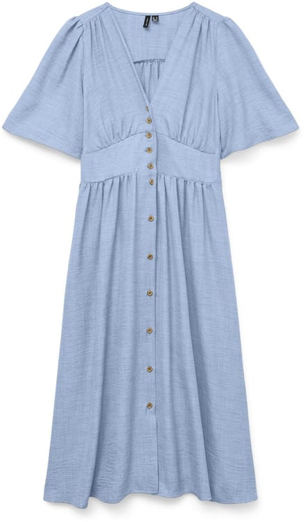 VERO MODA - VMMELANEY 2/4 BLK DRESS WVN NOOS - Dames - Mini jurken