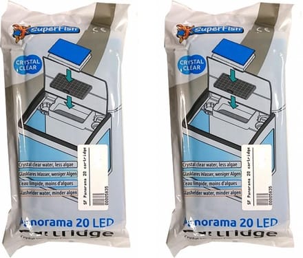Superfish Panorama 20 Filter Vervang cartridges - 2 Stuks