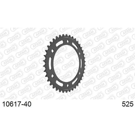 Stalen kroon #525 Afam CBR RR 10617 40T