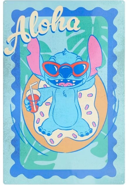 Disney Home Wandbord XXL - Stitch Aloha