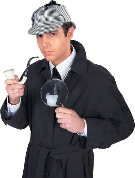 Detective Set - Speurders Kit - Verkleedfeest - Compleet Accessoires - One Size - Multicolor