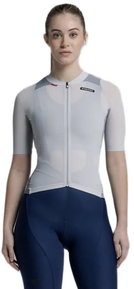 Etxeondo Alda 110 Colour Edition Korte Mouw Wielertrui Grijs M Vrouw