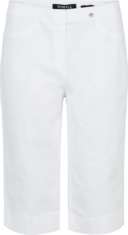 Robell Bermuda Shorts Bella 04 Wit Maat 46