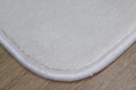 PRIMA - Luxe - Vloerkleed - Naast bed/bank - Warme voeten - Loper - Tamara - wit - ecru - 60x150cm