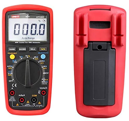 Digitale Multimeter CAT III 600V - True RMS, NCV, Frequentie, Temperatuur, Weerstand