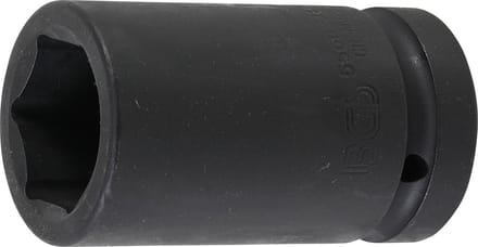 BGS Kracht Dopsleuteldop zeskant, diep - 1 - 34 mm