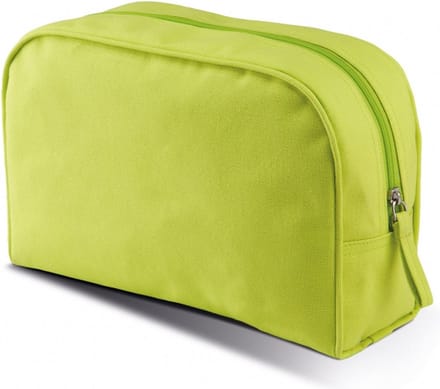 Kimood grote Toilettas - lime groen - 28x18x9 cm - 5L - make-up etui