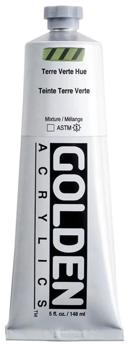 Golden Heavy Body Acrylverf Groene Aarde Toon 148 ml
