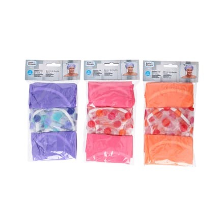 Proclaims & Ikoop douche muts/cap shower cap 3 stuks