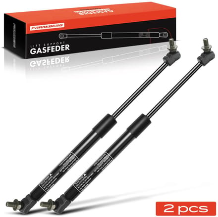 Frankberg 2x Gasveer Demper Motorkap voor Nissan