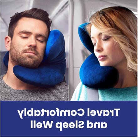 Reiskussen - Ergonomisch J-Pillow Model
