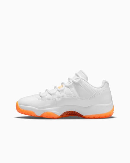 Nike Nike Air Jordan 11 Retro Low - Limited Edition - Dames - Sneaker - Basketbal - Wit/Oranje