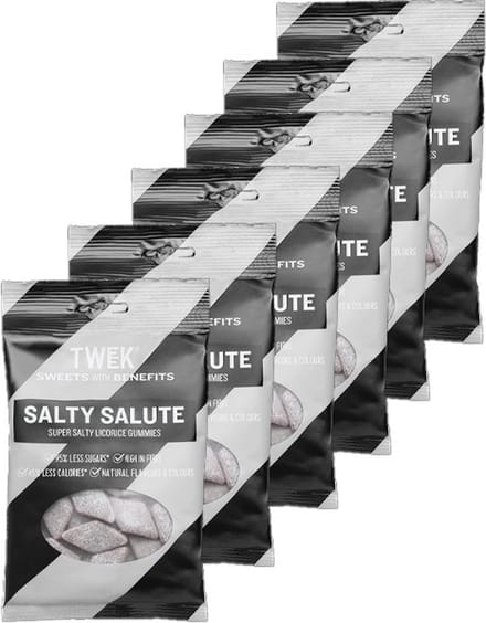 TWEEK | Sweets | Salty Salute | 6 Stuks | 6 x 80 gram