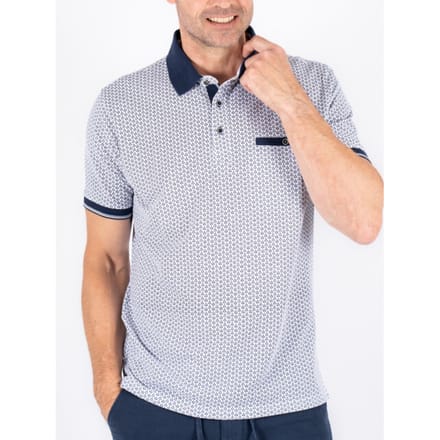 Pre End - Polo Korte mouw - Heren - L - Wit - Katoen - 27-100475