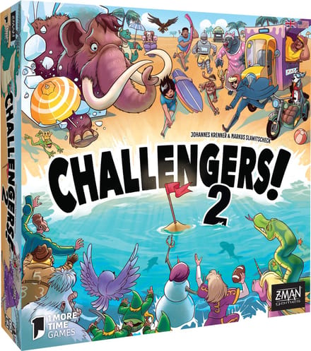 Challengers! Beach Cup - Kaartspel