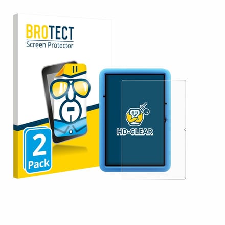 BROTECT - Screenprotector voor Blackview Tab 60 Pro Kids 10.1" - Folie Beschermfolie transparant 2 Stuks