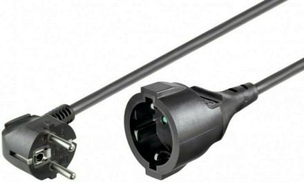 Pro Power cable C13 Ext. - Black - 5m