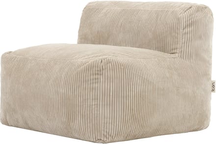 icon - Zen Modulaire Fauteuil - Bank - Ribfluweel - Beige