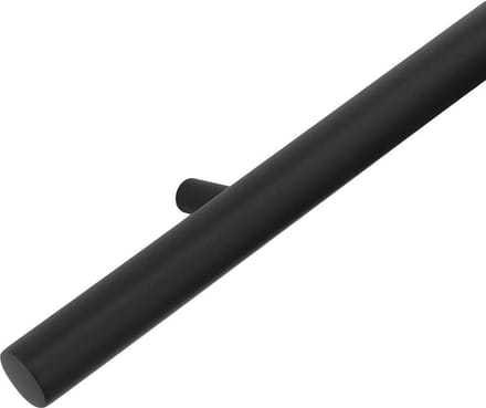 IVOL Design trapleuning zwart - 175 cm met 2 houders