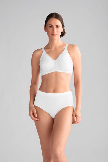 Amoena Prothese Bh Zonder Beugel Nancy SB Wit - maat EU 90E / FR 105E